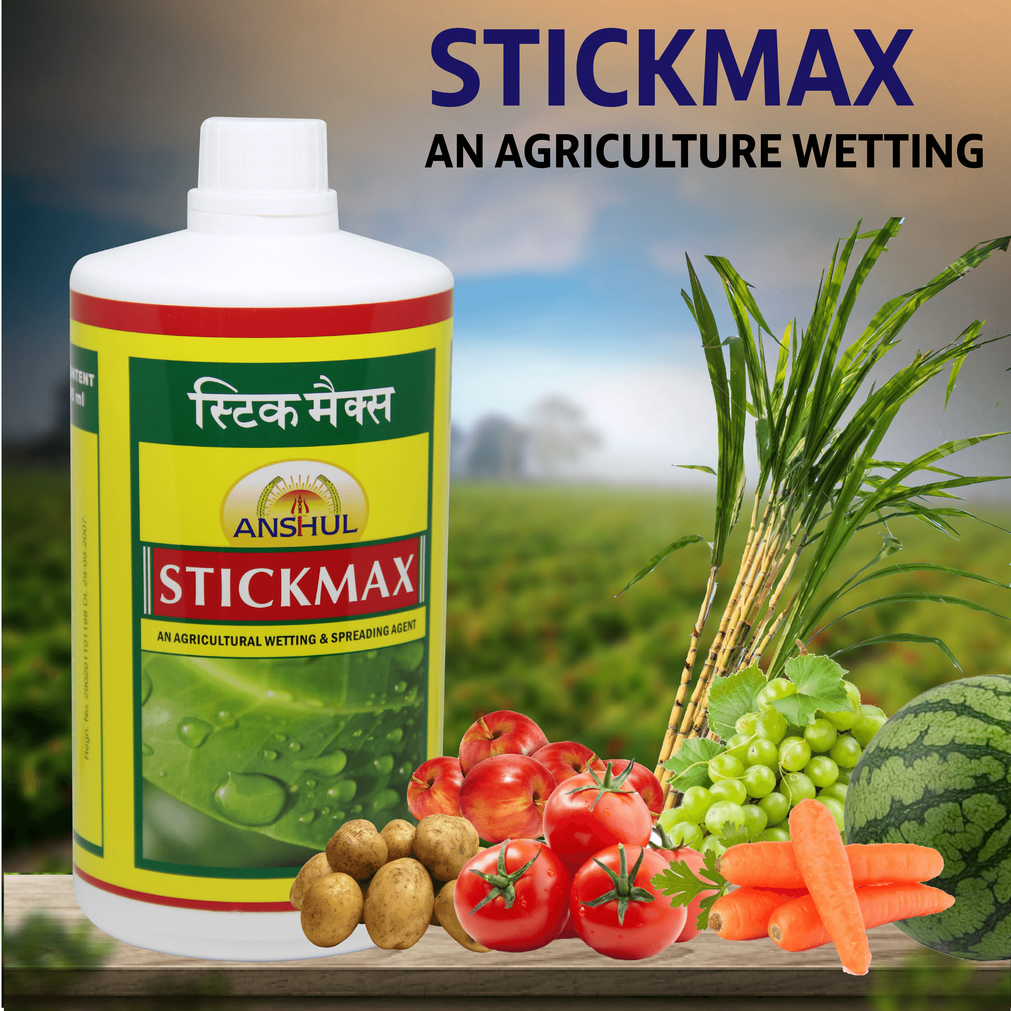 sticking agent for herbicides Anshul Stick Max Wetting Agent – Agriplex