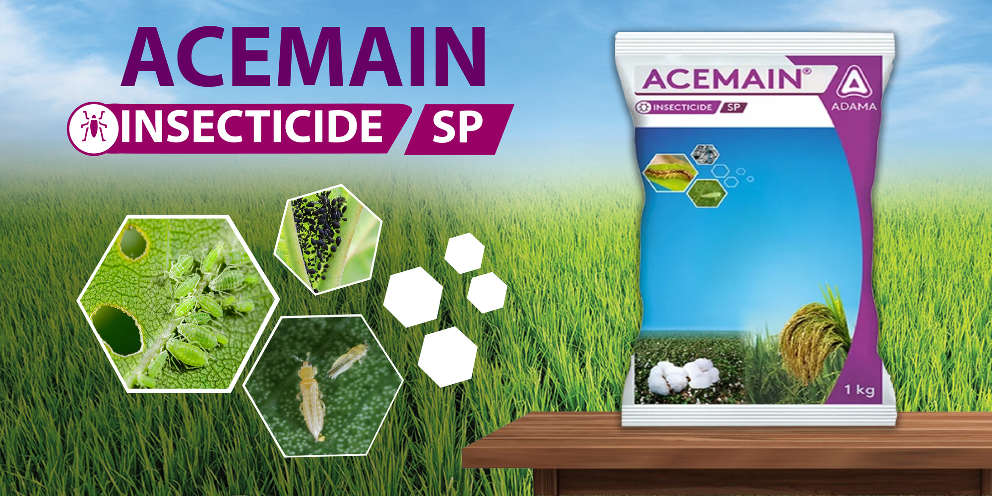 Adama Acemain: An Effective Insecticide for Sucking Pest Control in Agriculture - Agriplex