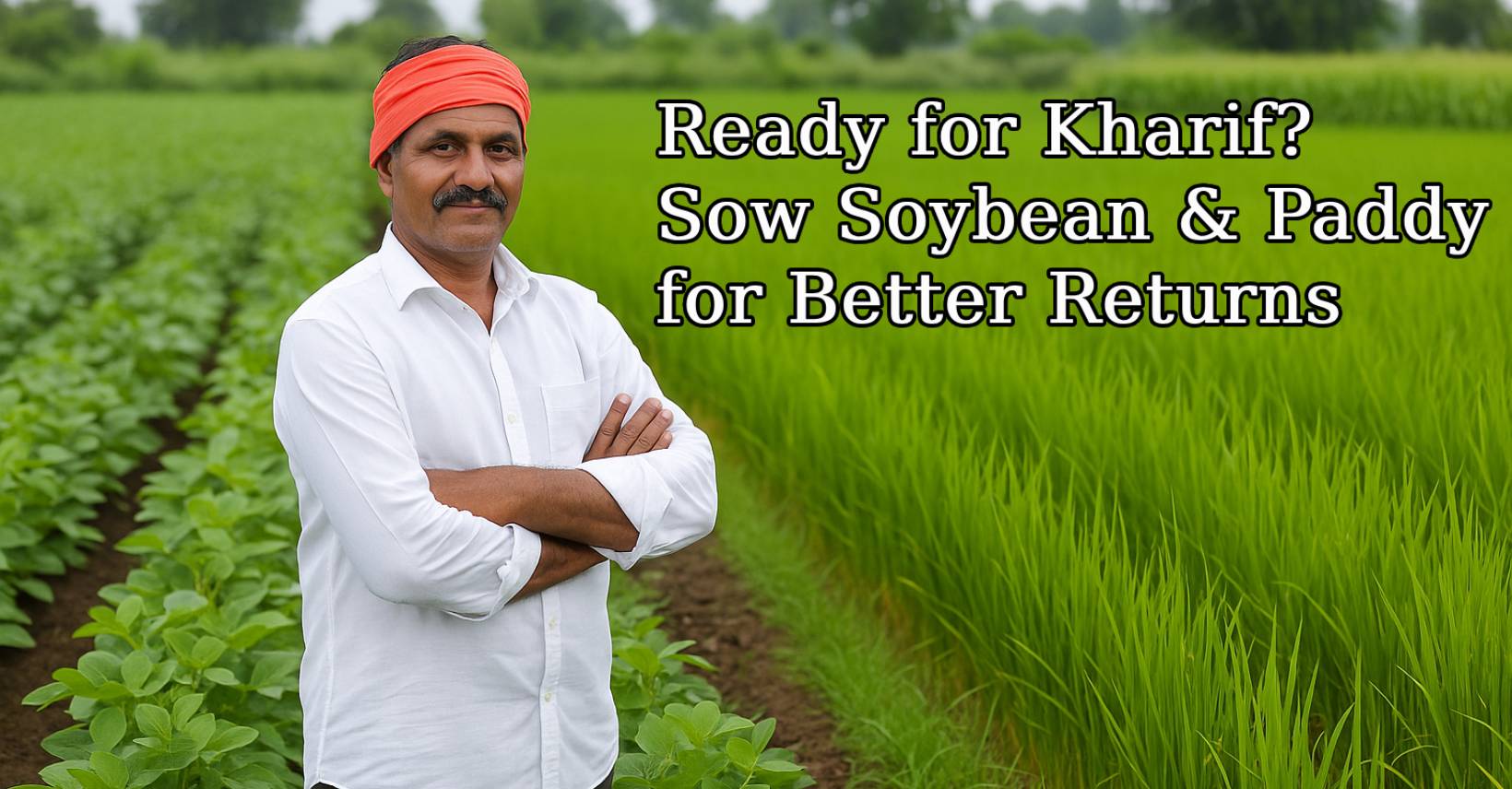 Kharif 2025 Agri Focus: Why Farmers Should Prioritize Soybean & Paddy This Season