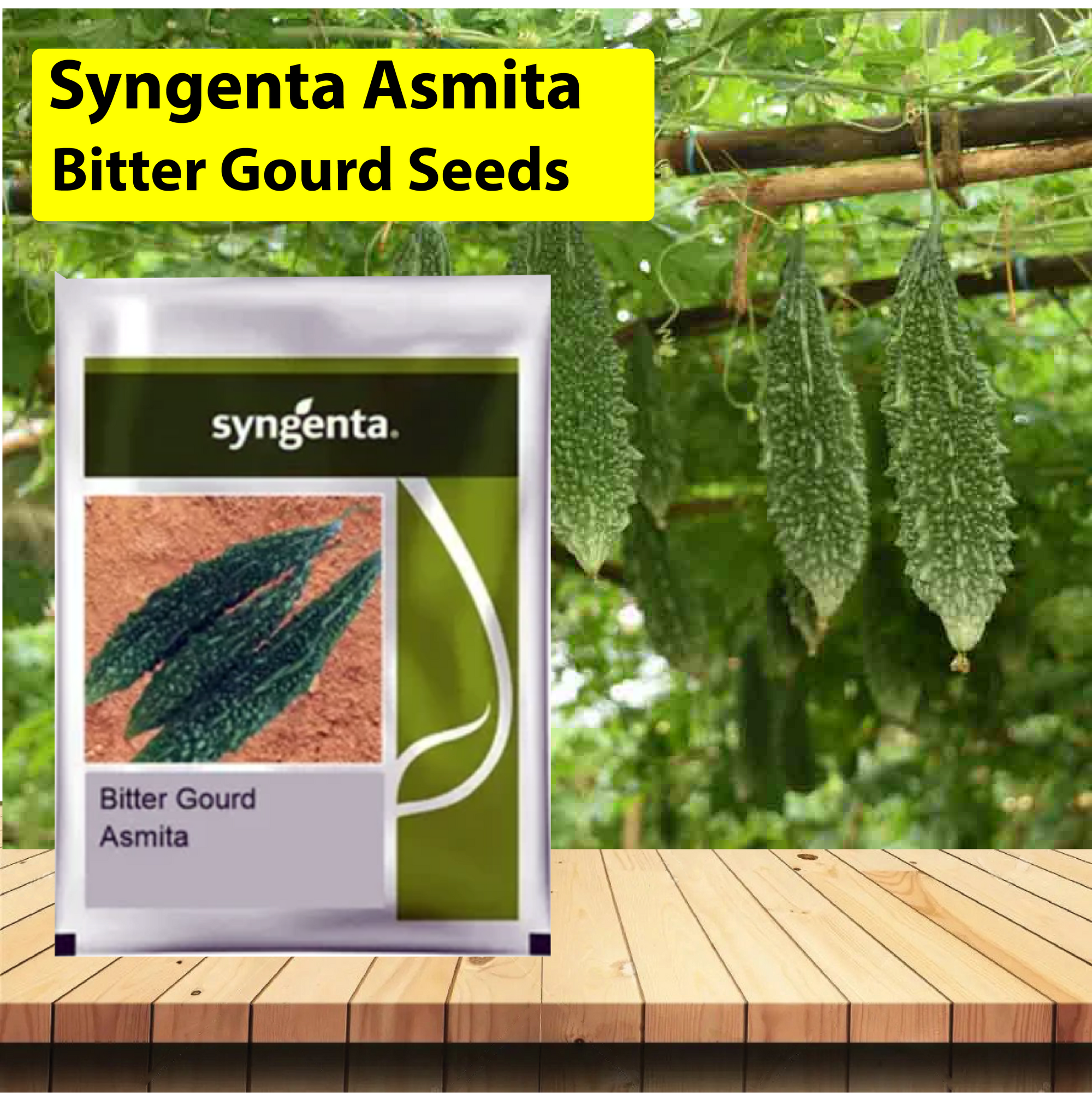 Syngenta Asmita Bitter Gourd Seeds - Agriplex
