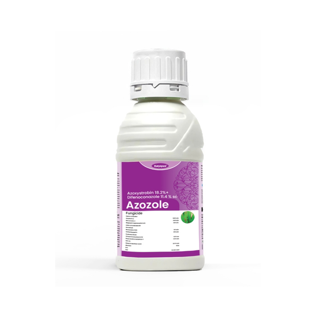 Azozole Chemical Fungicide | Azoxystrobin 18.2 % + Difenoconazole 11.4 % Sc | Katyayani