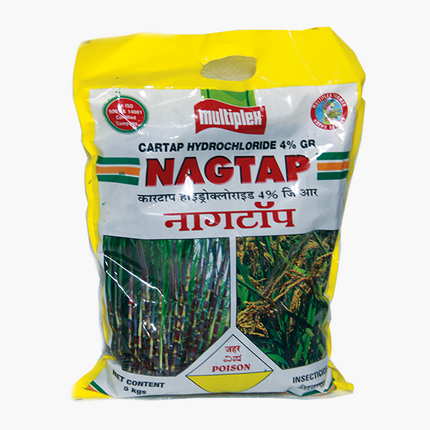 Multiplex Nagtap Cartap Hydrochloride 4% G.R Insecticides - 5KG