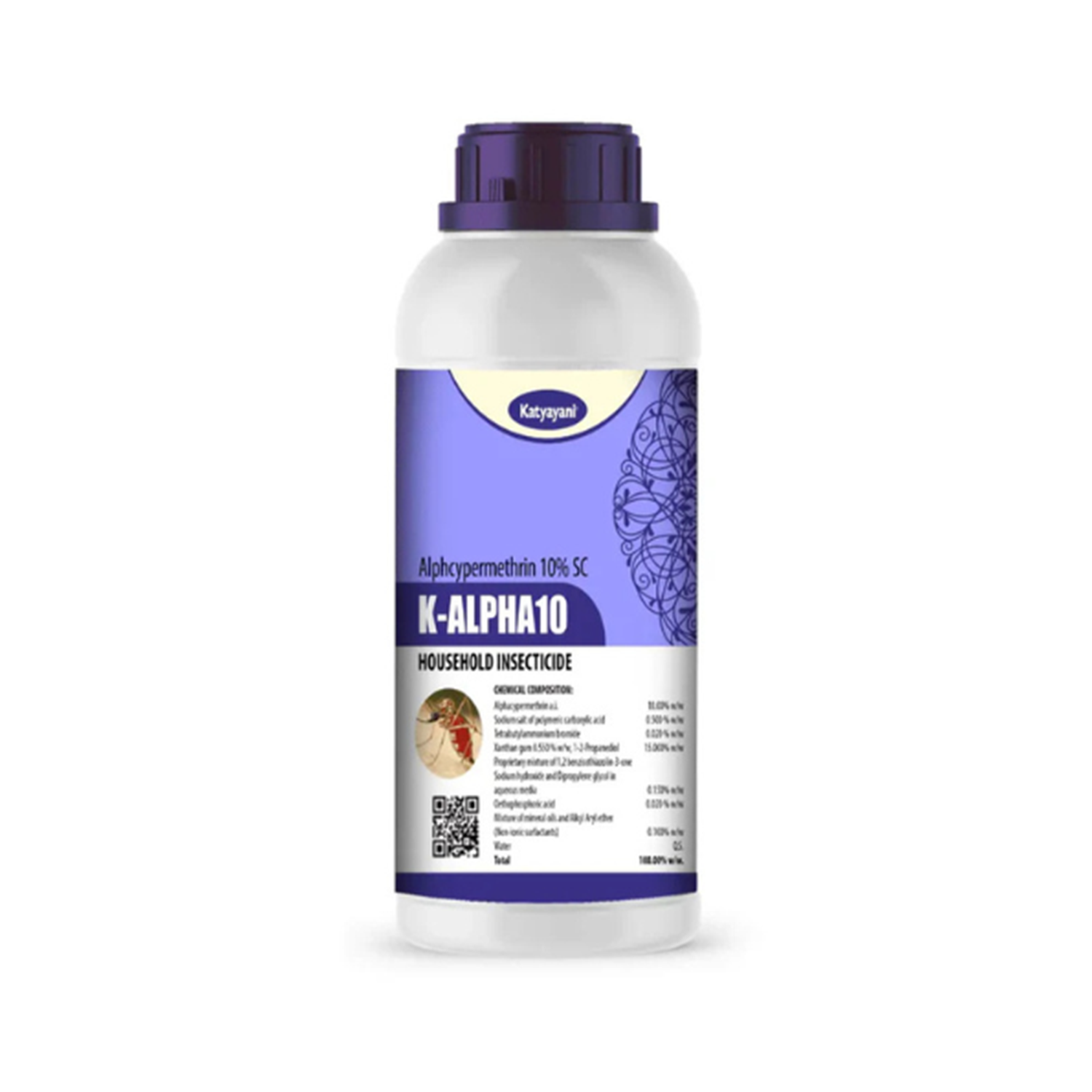 Katyayani K-Alpha10 Alphacypermethrin 10% Sc | Insecticide