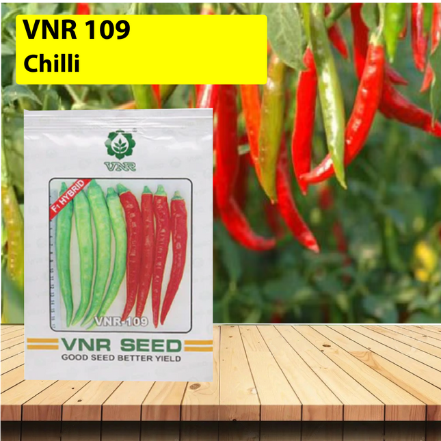 VNR 109 Chilli - 10 GM - Agriplex
