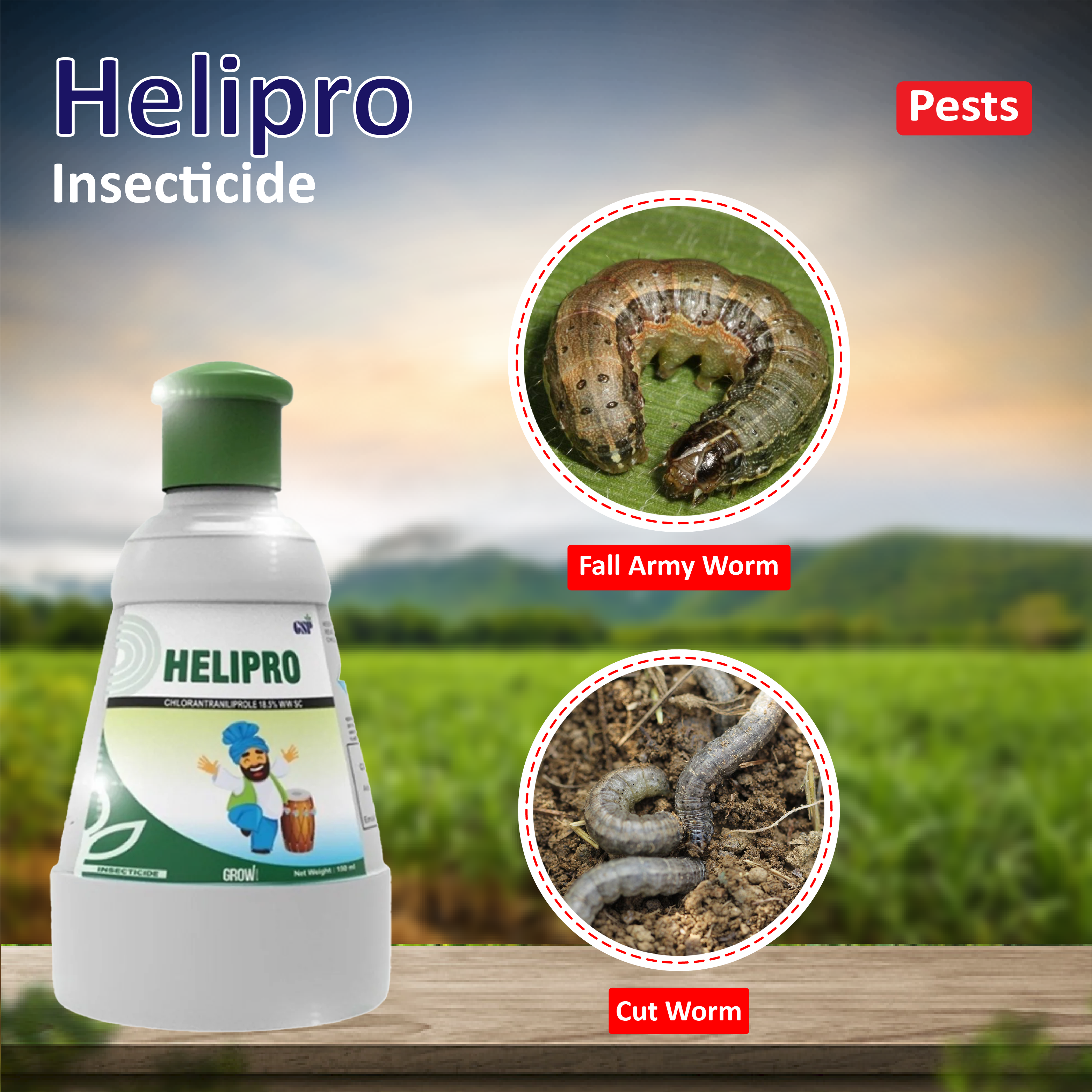 GSP Helipro Insecticide - 60 ML – Agriplex