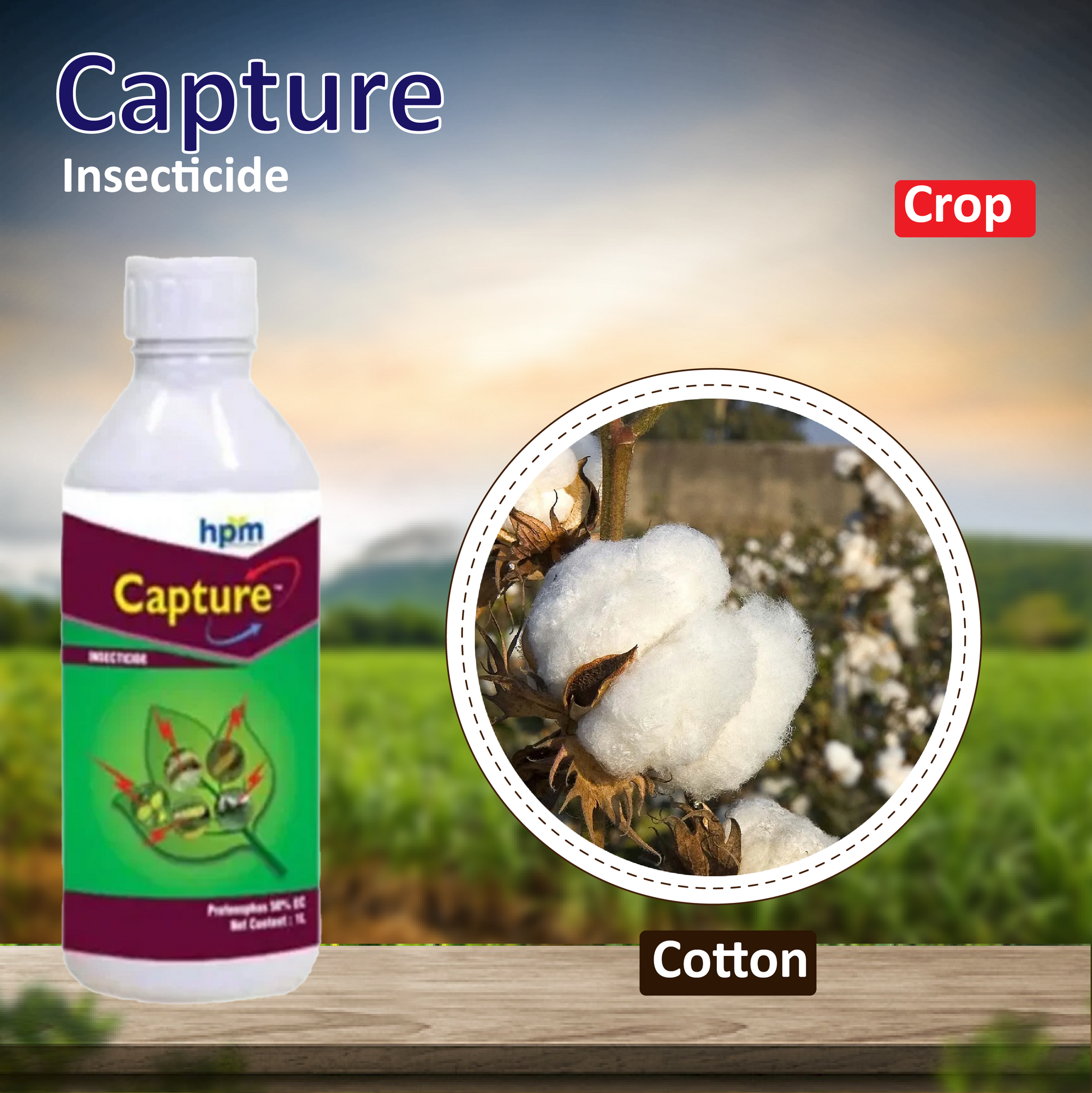 HPM Capture(Propenofos  50%Ec) Insecticide