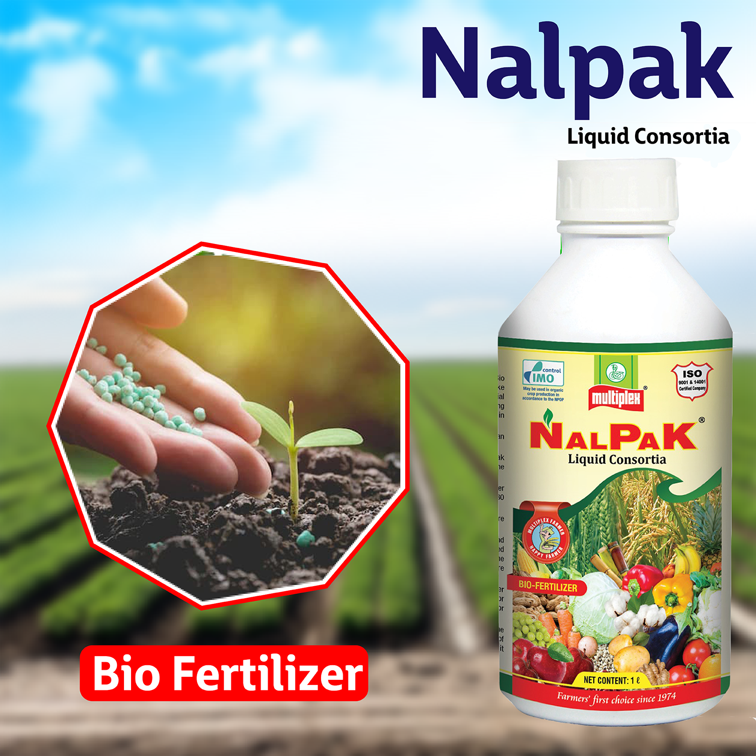 Multiplex Nalpak (Liquid Consortia) - Agriplex