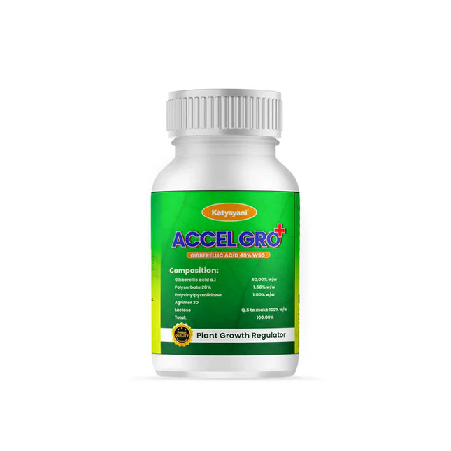 Katyayani Accel Gro Plus | Gibberellic Acid 40% Wsg | Plant Growth Regulator