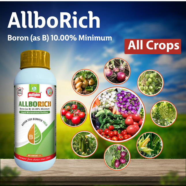 Multiplex Allborich Liquid Boron Fertilizer (Boron 10%)
