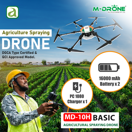 MD-10H BASIC - Agriculture Pesticide Spraying Drone