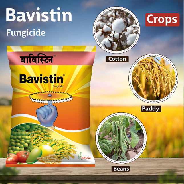 Crystal Crop Bavistin Fungicide - Agriplex