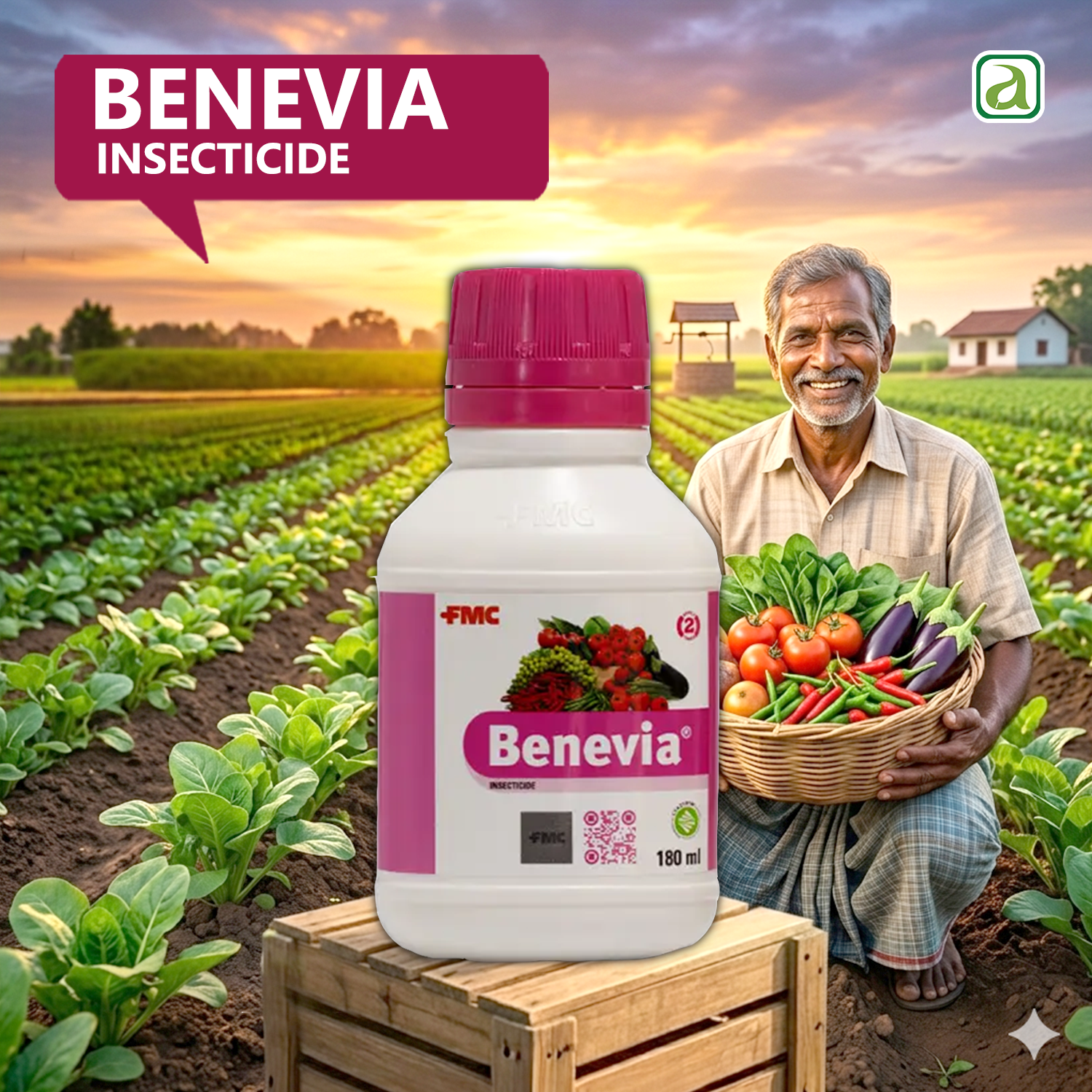 FMC Benevia Insecticide (CYANTRANILIPROLE 10.26% OD)