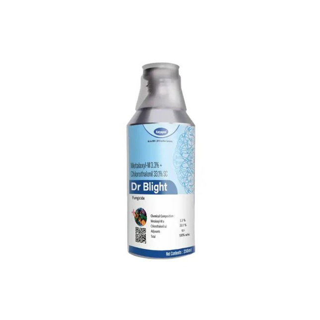 Katyayani Dr Blight | Metalaxyl-M 3.3% + Chlorothalonil 33.1% Sc | Chemical Fungicide