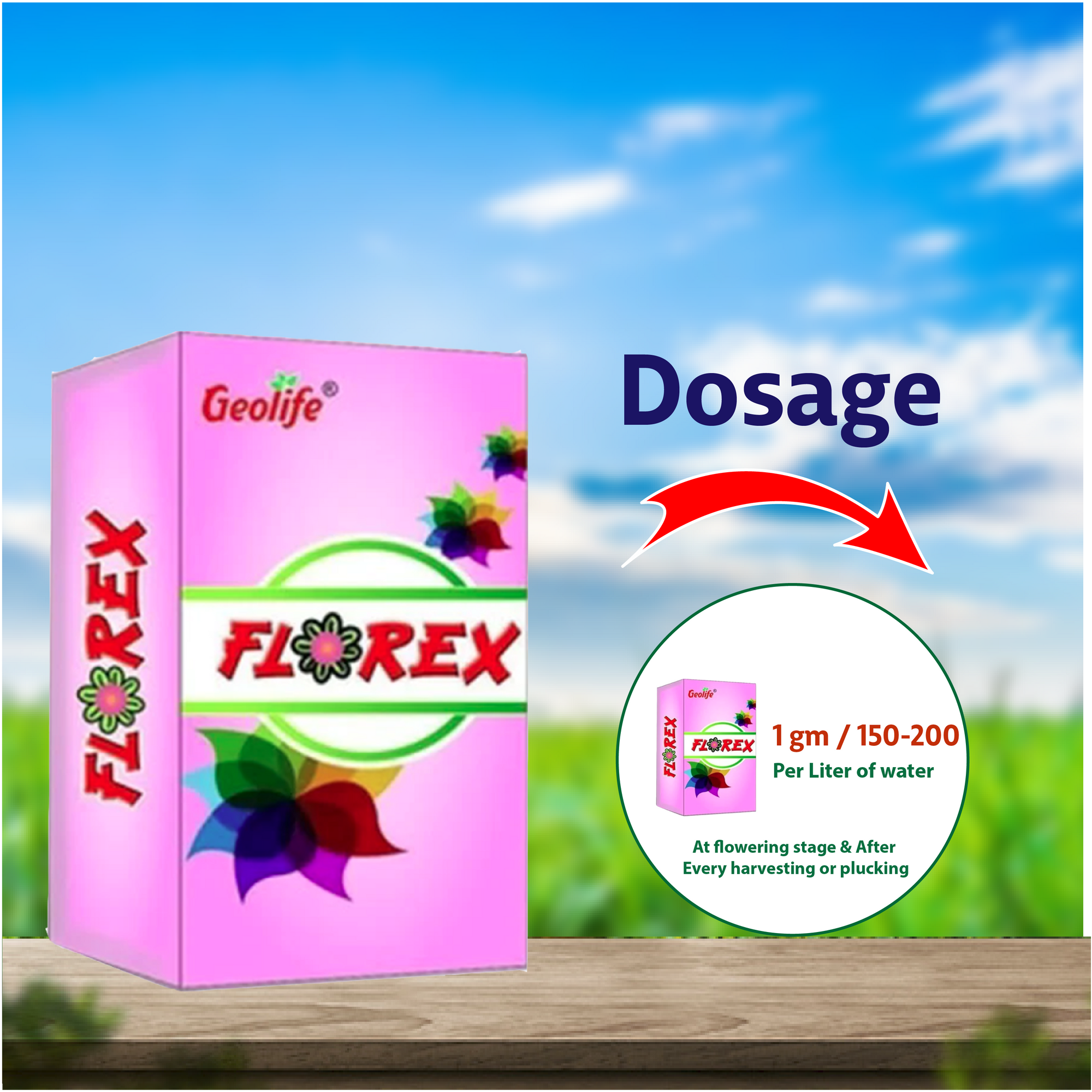 Geolife Florex (Flower Booster) - Agriplex
