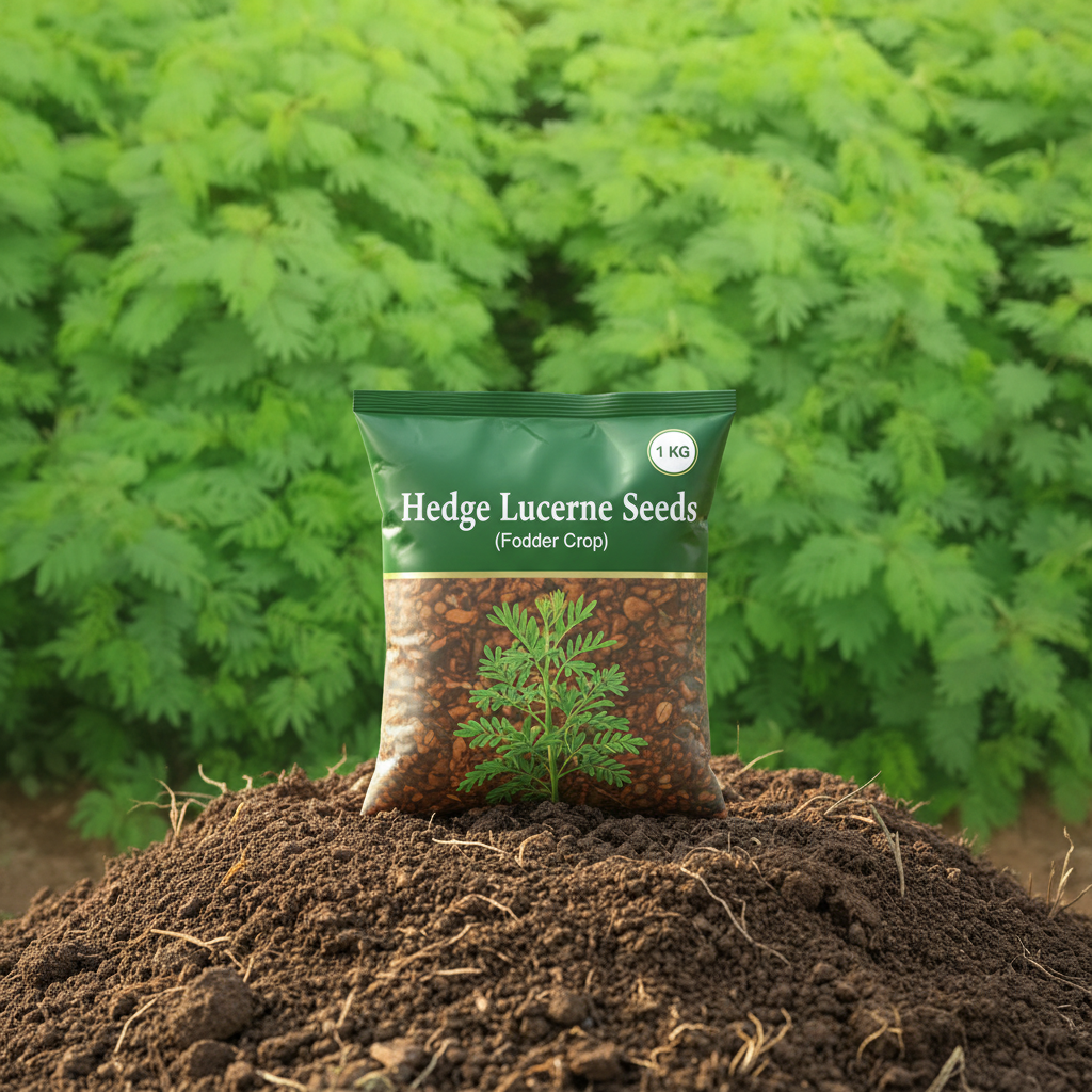 Hedge Lucerne Seeds (Fodder Crop)Â - 1 KG