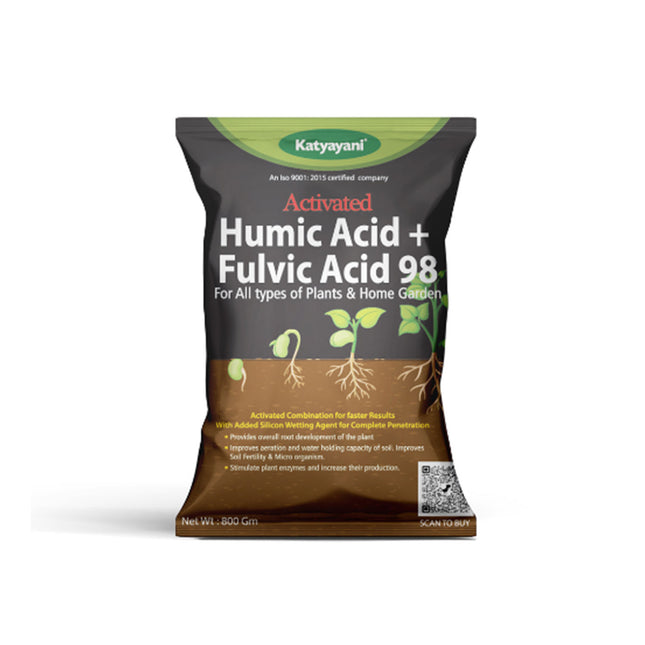 Activated Humic Acid + Fulvic Acid 98 Fertilizer | Katyayani