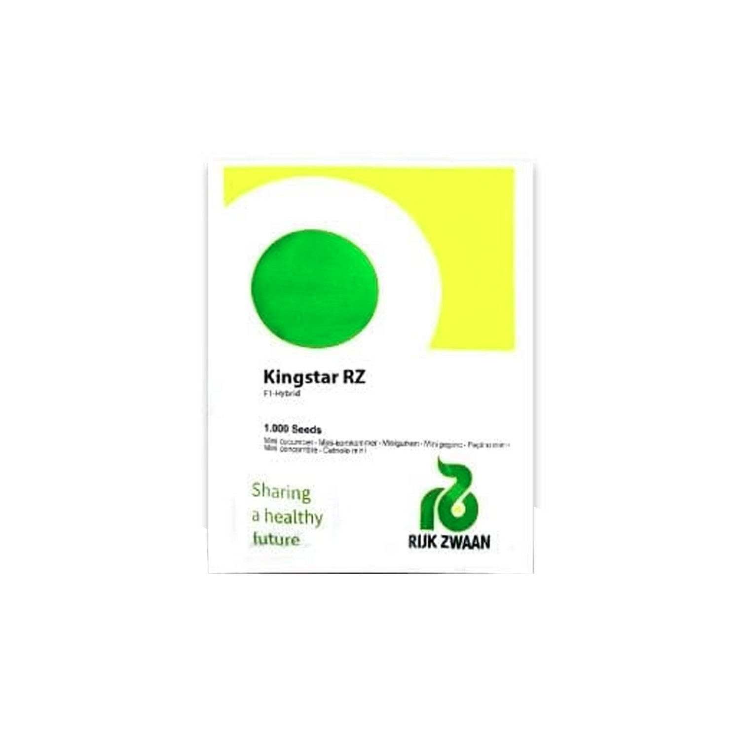 KINGSTAR RZ F1 CUCUMBER - 1000 SEEDS