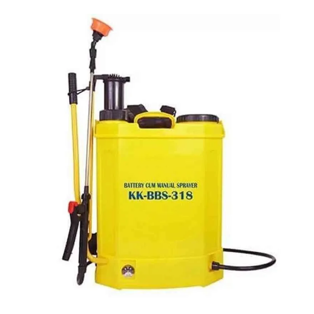 Kisankraft 18L Knapsack Sprayer Manual Cum Battery, KK-BBS-318 - Agriplex