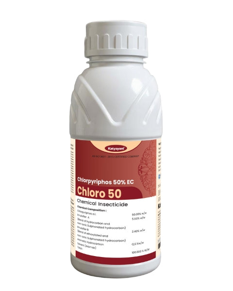 Katyayani Chloro 50 | Chloropyriphos 50% Ec | Chemical Insecticide