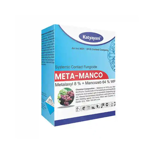 Katyayani Meta - Manco | Metalaxyl 8 % + Mancozeb 64 % Wp | Chemical Fungicide