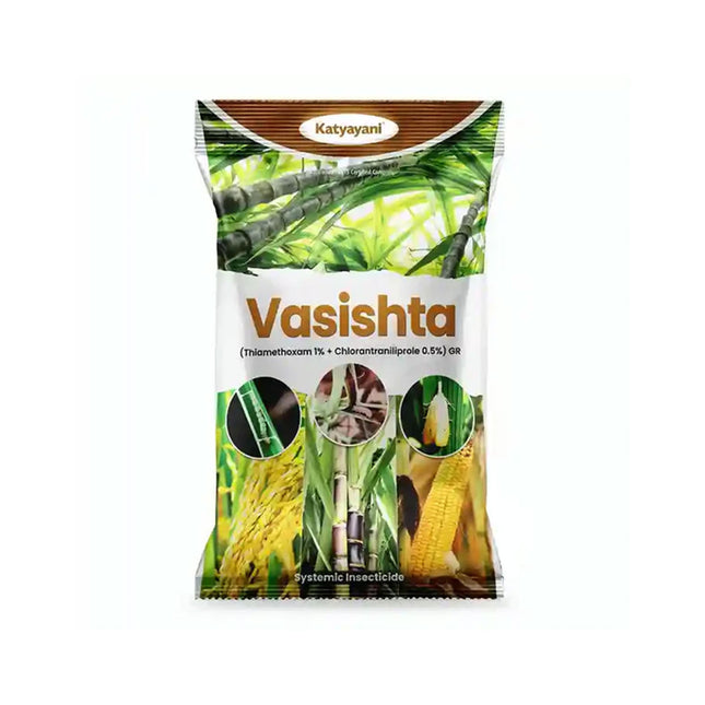 Katyayani Vasishta | Thiamethoxam 1% + Chlorantraniliprole 0.5% Gr | Chemical Insecticide