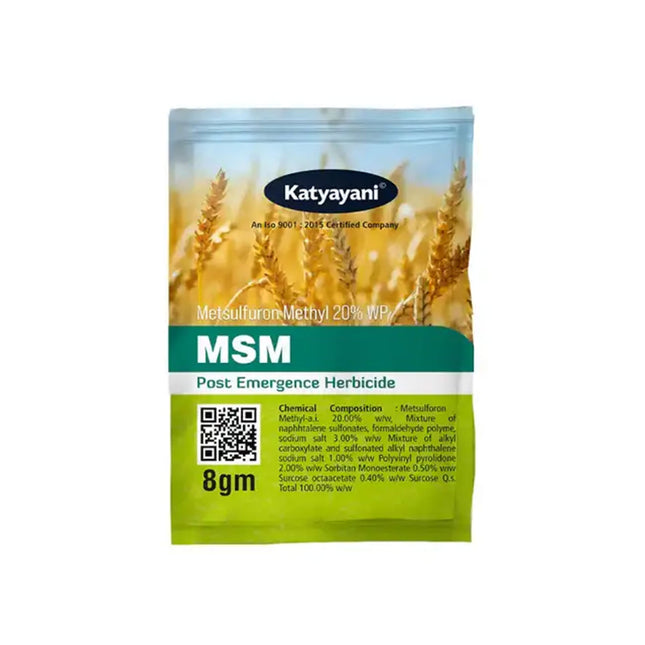 Katyayani Msm | Metsulfuron Methyl 20% Wp | Chemical Herbicide