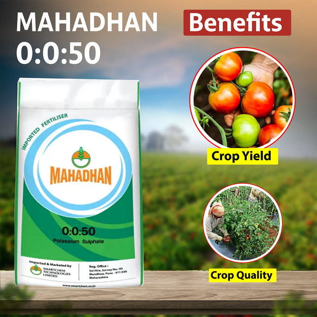 Mahadhan 0:0:50 SOP Fertilizer - 1 KG - Agriplex