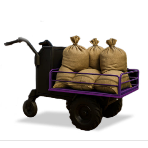 Bullwork Electric Wheelbarrow - Flatbed