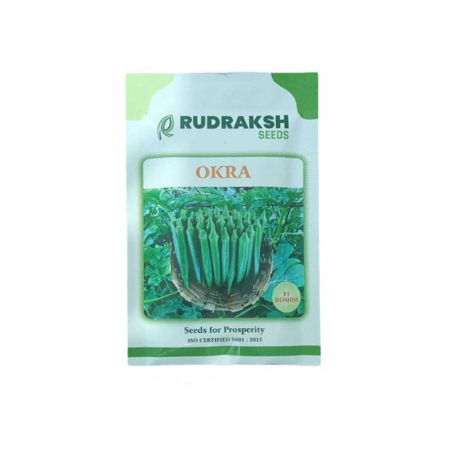 Rudraksh F1 Roshani Okra - Agriplex