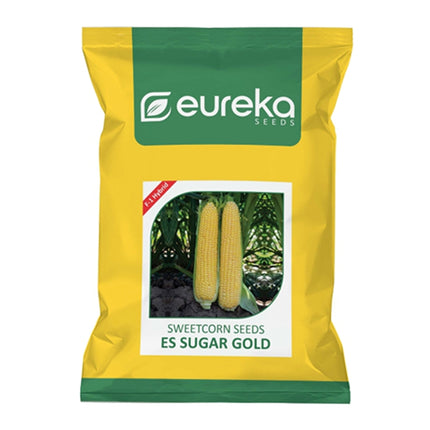 EUREKA SWEET CORN ES SUGAR GOLD F1 HYBRID SEEDS - 50 GMS
