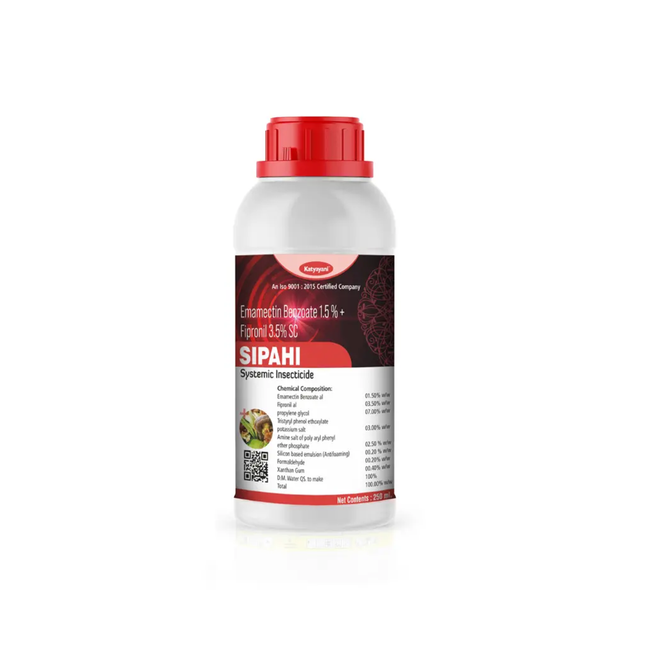 Katyayani Sipahi | Emamectin Benzoate 1.5% + Fipronil 3.5% Sc | Chemical Insecticide