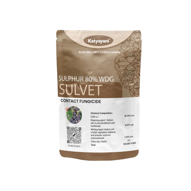Katyayani Sulfotop 80 | Sulphur 80% WDG | Chemical fungicide