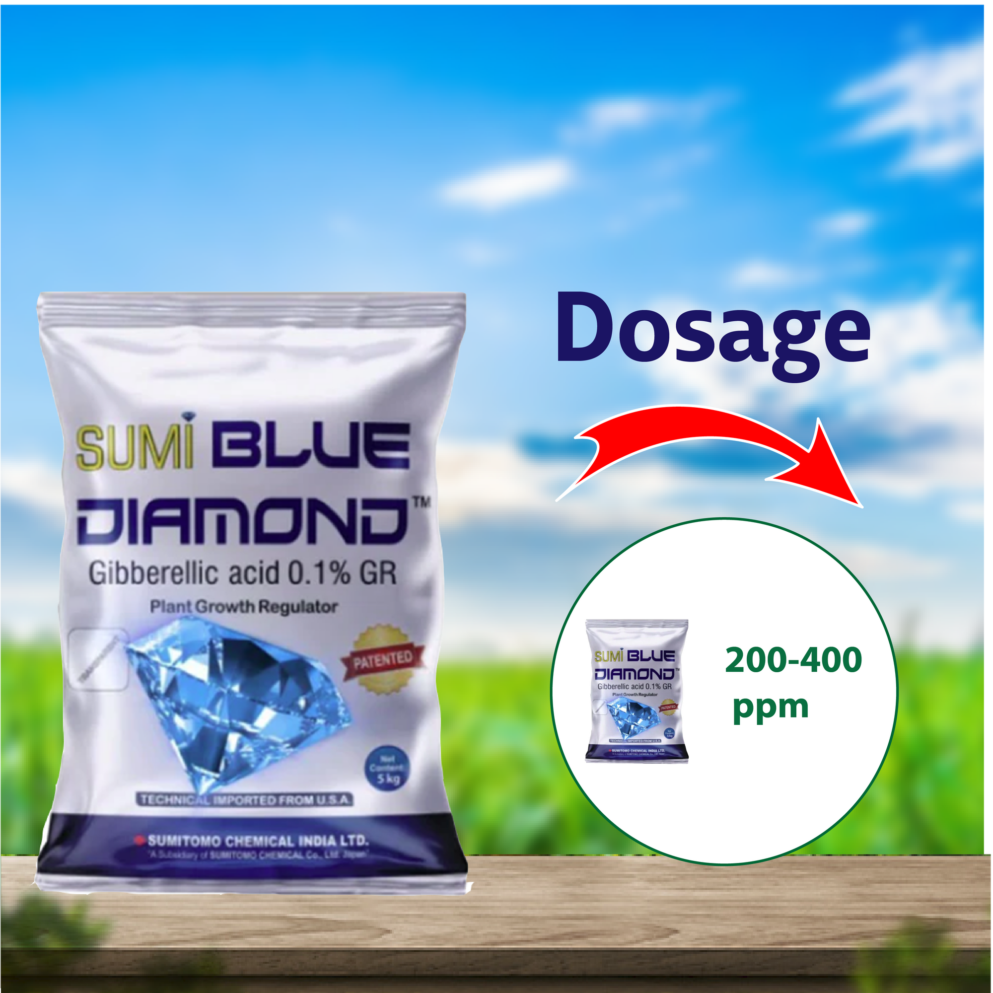 Sumitomo Sumi Blue Dimond Growth Regulators - 5 KG - Agriplex