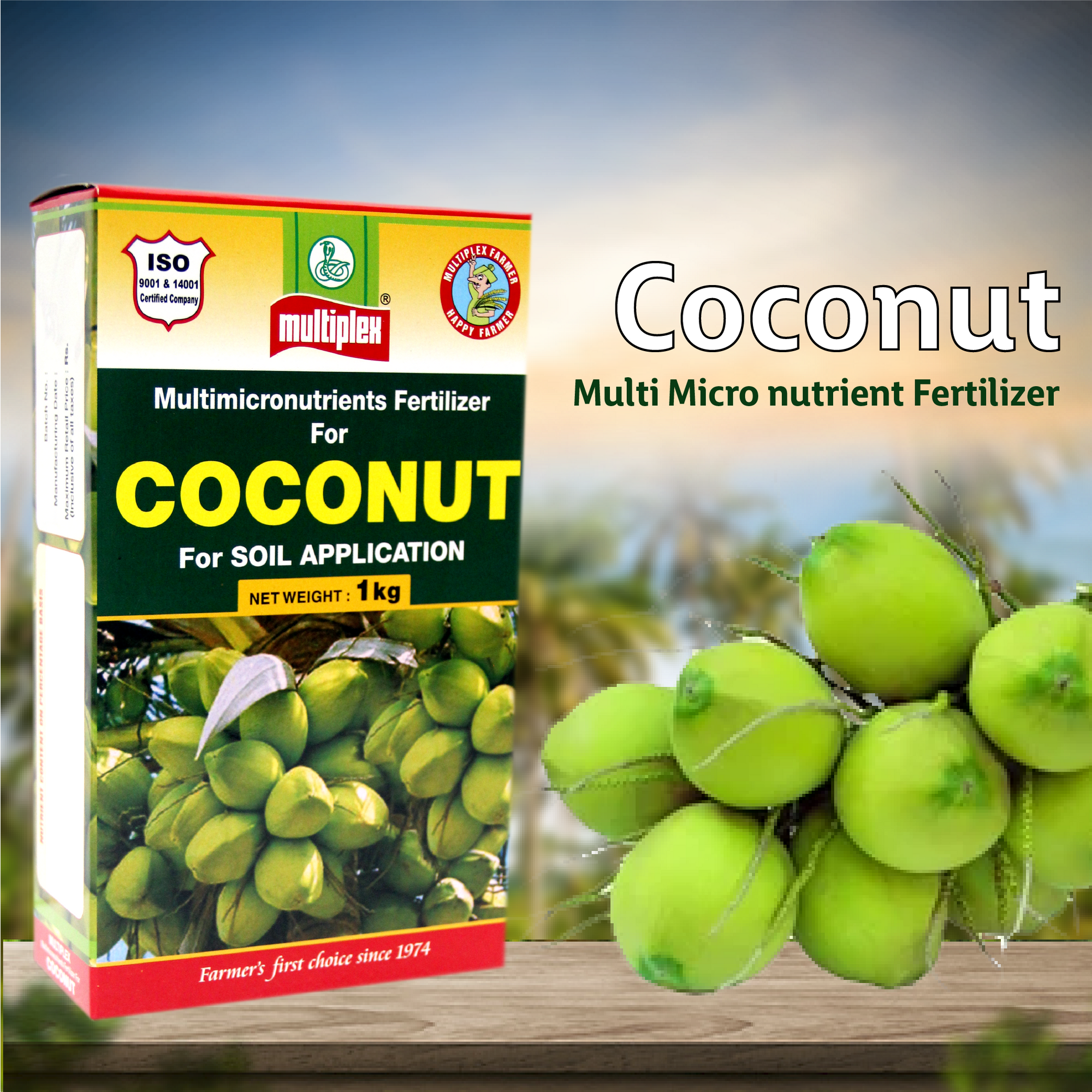 fertilizer for coconut plant Multiplex Coconut Multi Micronutrient Powder