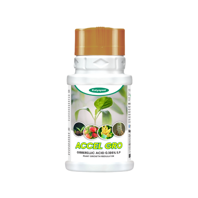 Katyayani Accel Gro | Gibberellic Acid 0.186% S.P | Plant Growth Regulator