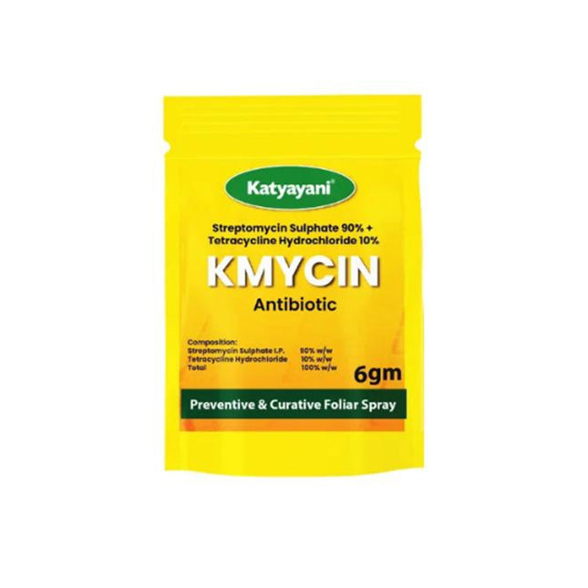 Kmycin Chemical Fungicide | Streptomycin Sulphate 90% + Tetracycline Hydrochloride 10% | Katyayani