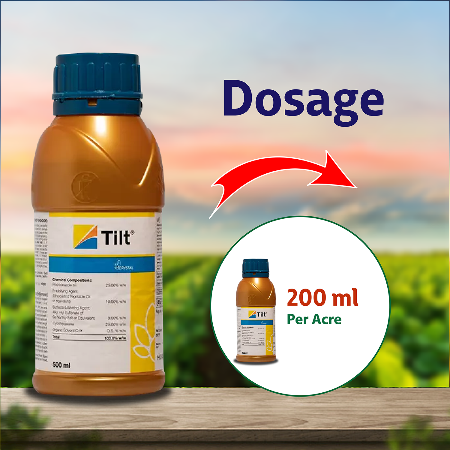 Syngenta Tilt Propiconazole 25 % EC Insecticide - Agriplex