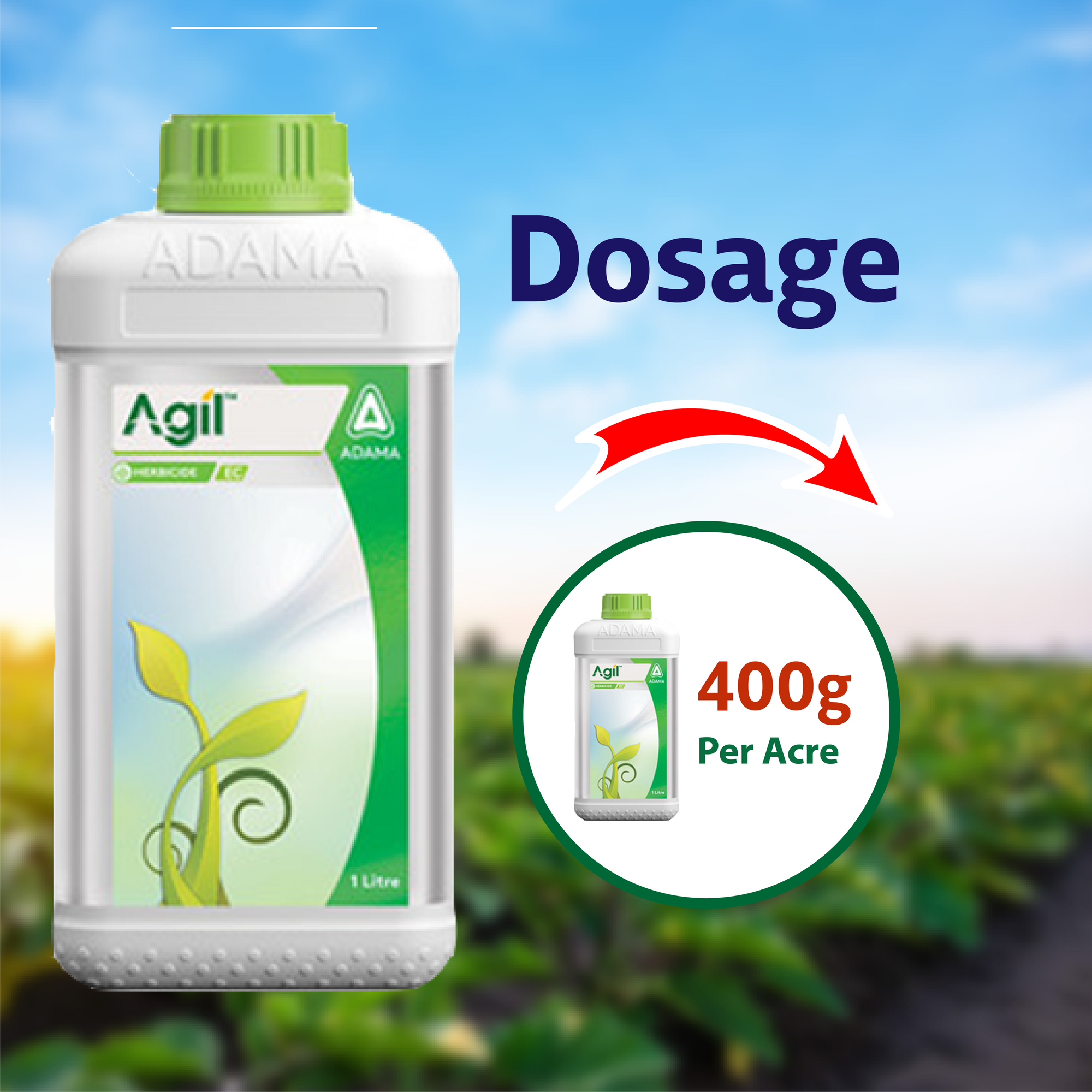 Adama Agil Herbicide Dosage