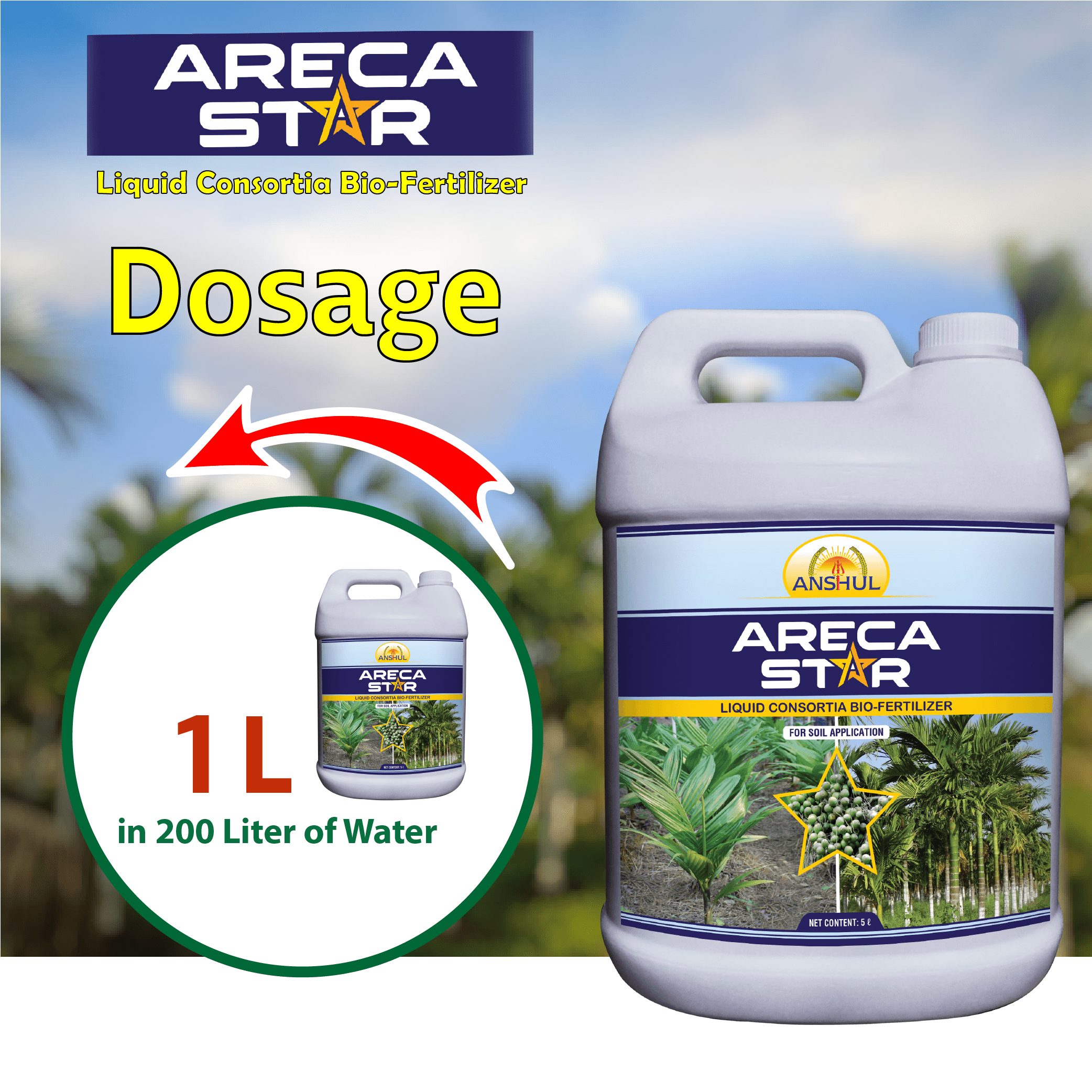 best fertilizer for areca plants Anshul Areca Star (Liquid Fertilizer for Arecanut) – Agriplex
