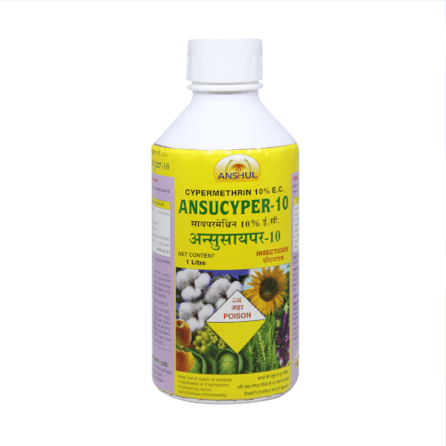 Anshul Ansucyper (Cypermethrin 10 % EC) Insecticide
