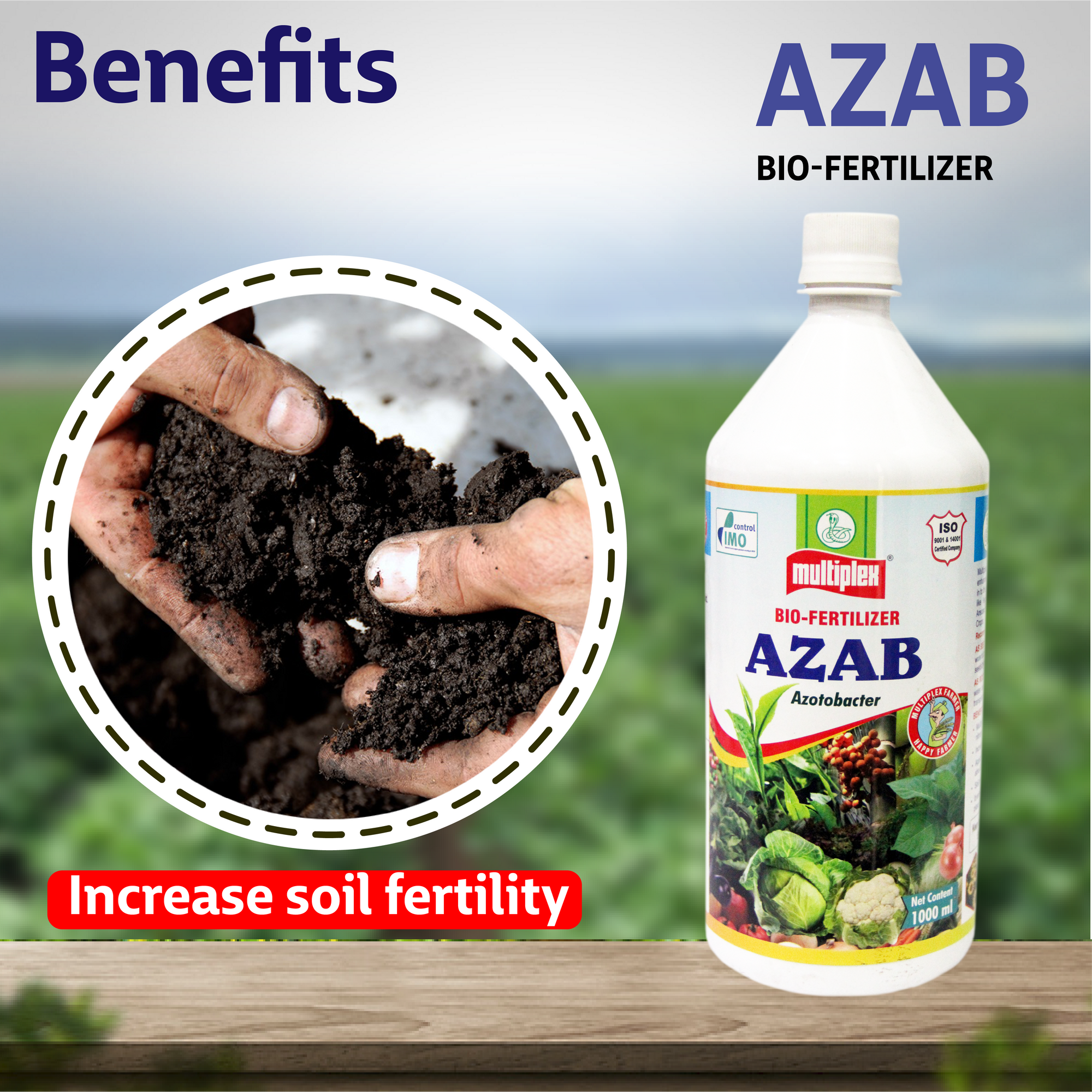 Multiplex Azab Bio Fertilizer - Liquid Benefits