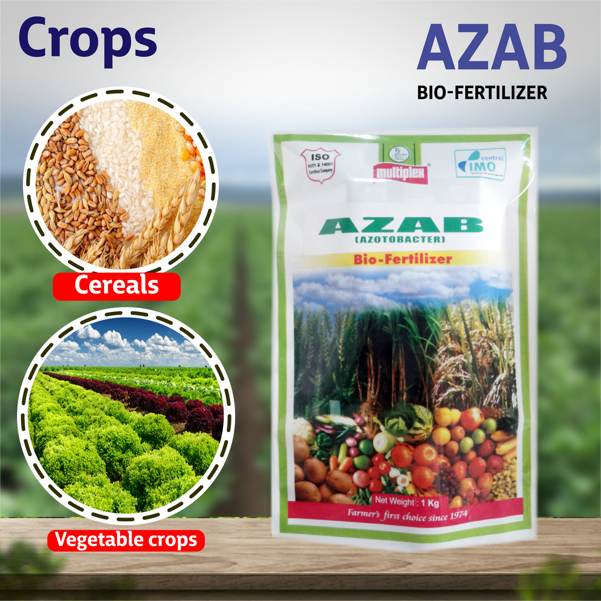Azab Api Multiplex Azab Bio Fertilizer Powder - 1 KG – Agriplex