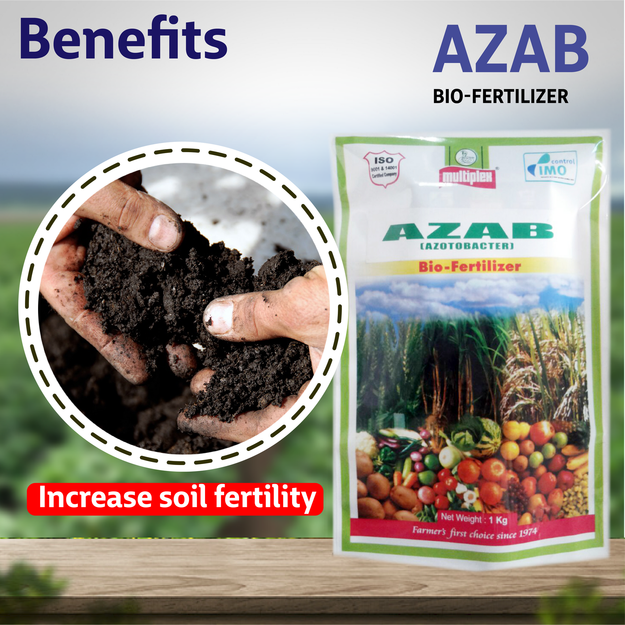 Multiplex Azab Bio Fertilizer - Powder Benefits
