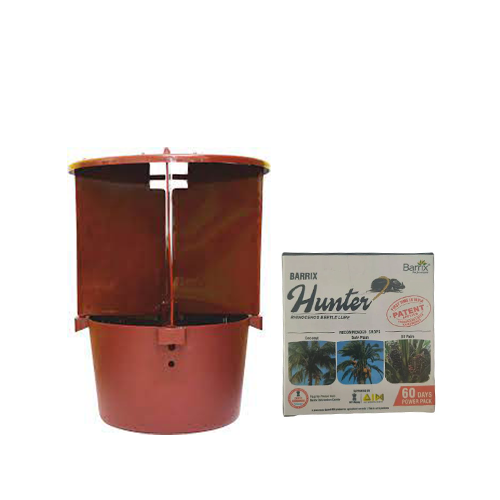 Barrix Hunter (Rhinoceros Beetle Trap +Lure ) - 1 UNIT - Agriplex