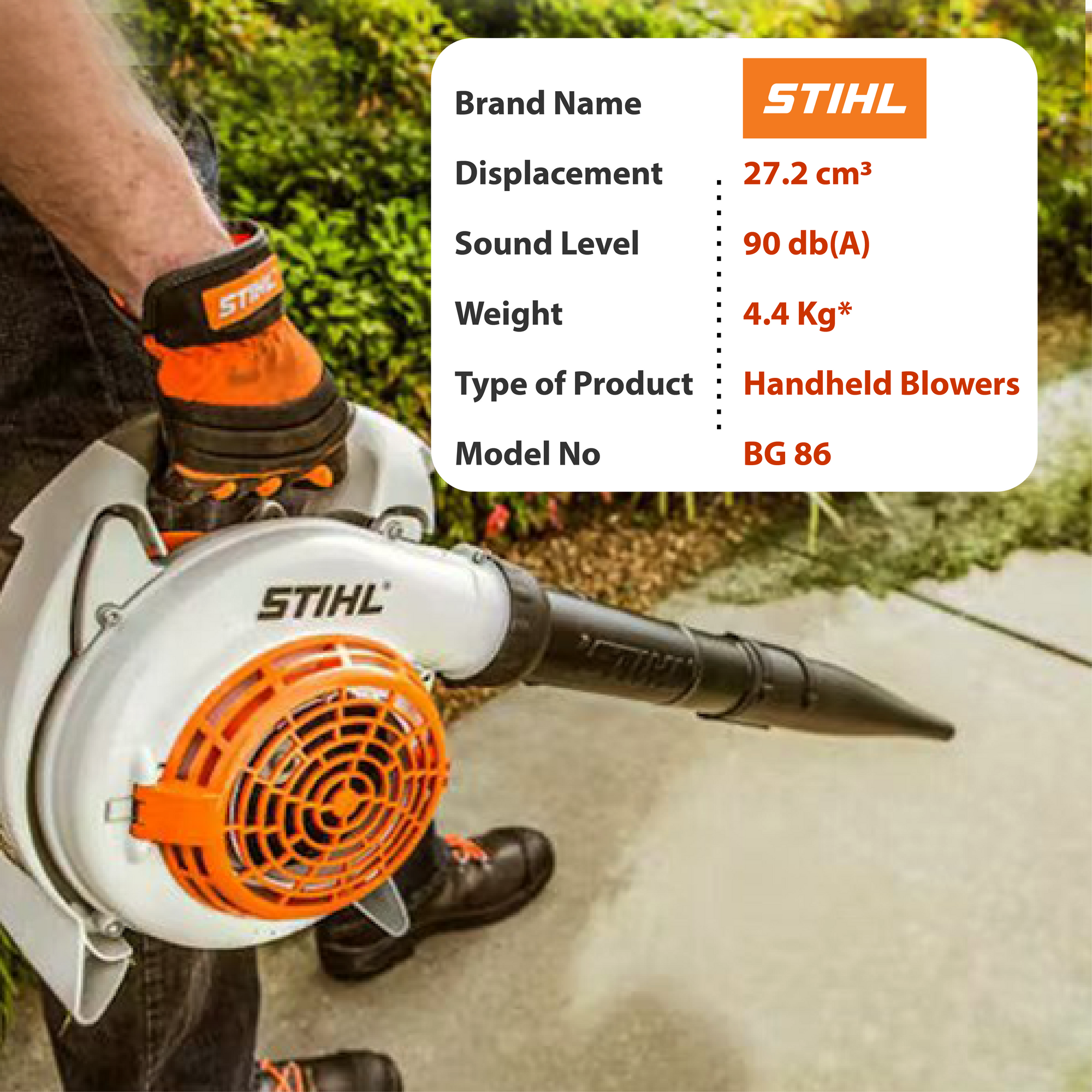 STIHL BG 86 Blower Handheld - Agriplex