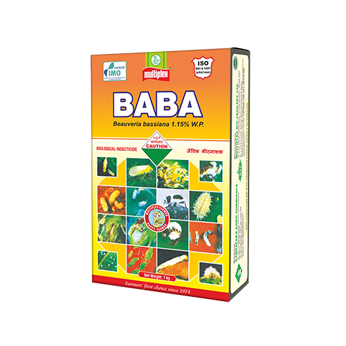 Multiplex Baba (Beauveria Bassiana) Bio-Pesticide  -1 Kg