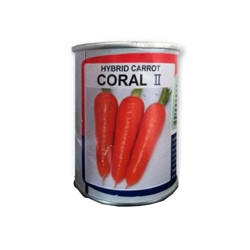 Taki Coral Ii Carrot F1 Seeds - 100 Gm - Agriplex