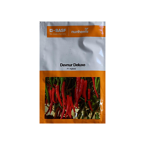 Nunhems Devnur Deluxe Chilli Seeds - Pack of 1500 Seeds - Agriplex