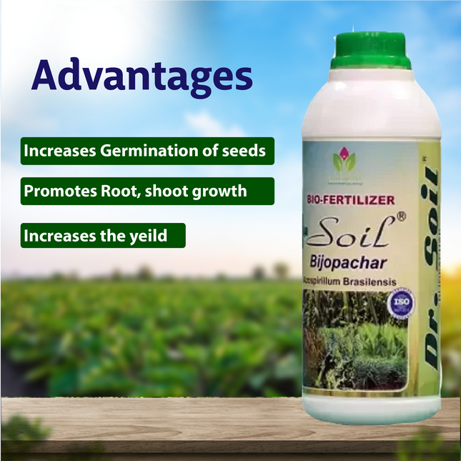 Dr. Soil Bijopachar (Azospirillum Brasilensis) - 1 LT Advantages