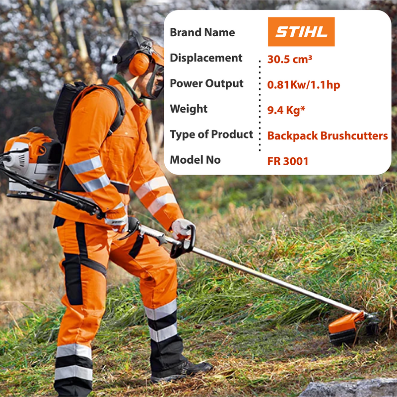 STIHL FR 3001 Brushcutter Backpack Autocut - Agriplex